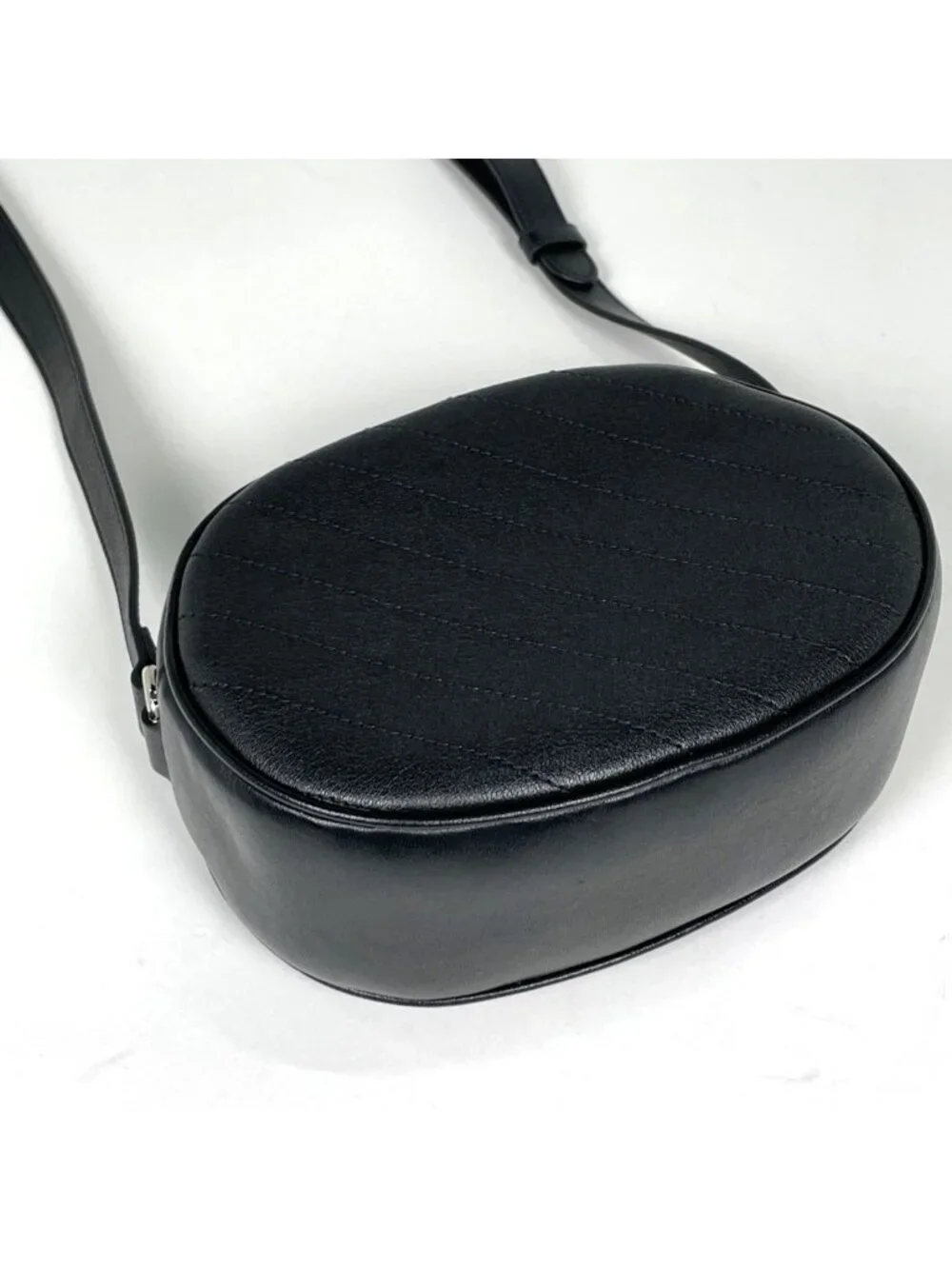 Gucci Shoulder Bag Blondie Interlocking G Leather Black